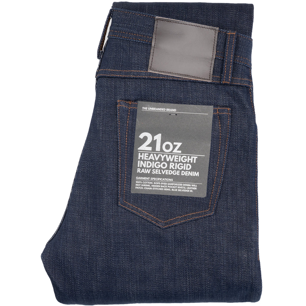 UB821 Relaxed Straight Fit - 21oz Indigo Selvedge