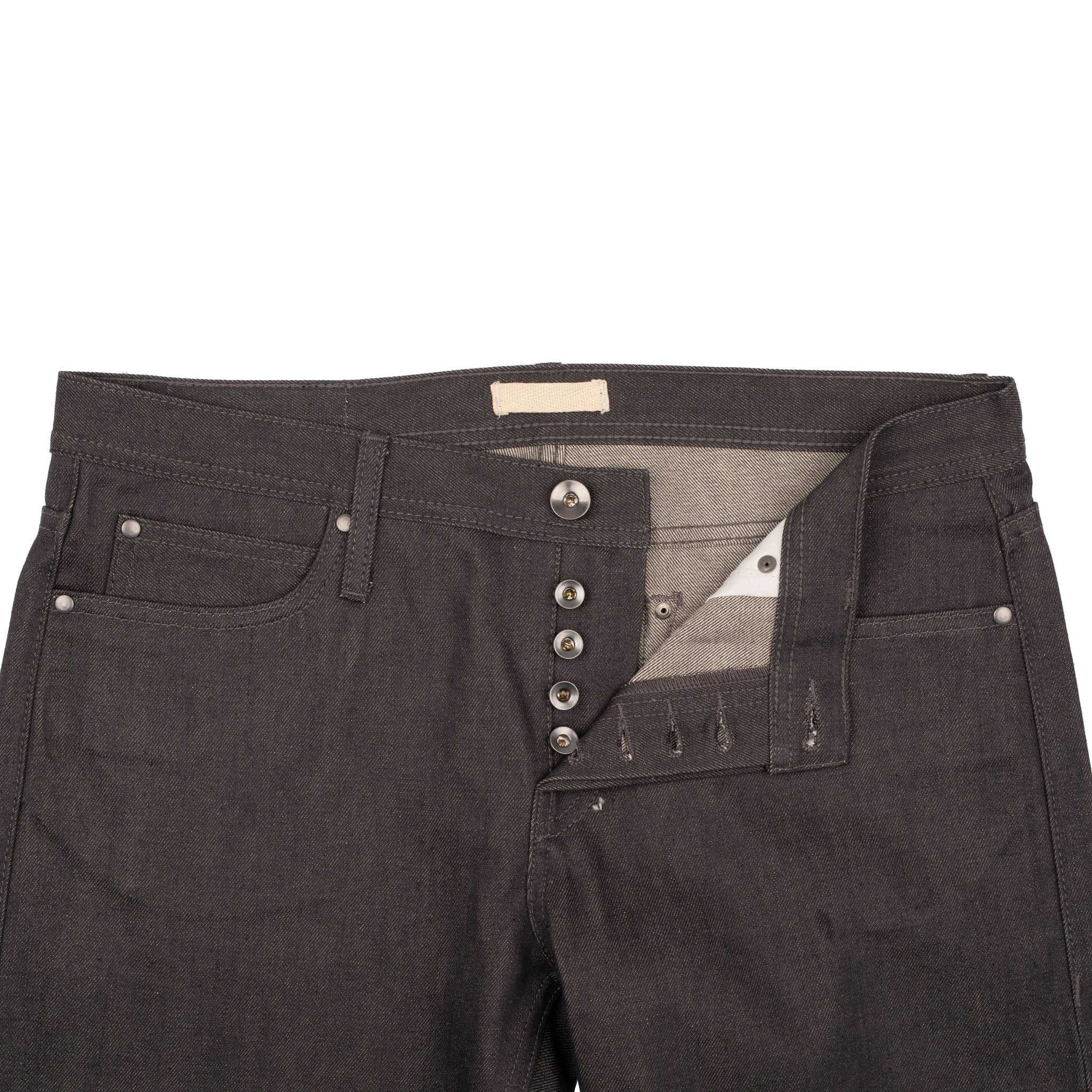 UB106 Skinny Fit - 14.5oz Grey Selvedge