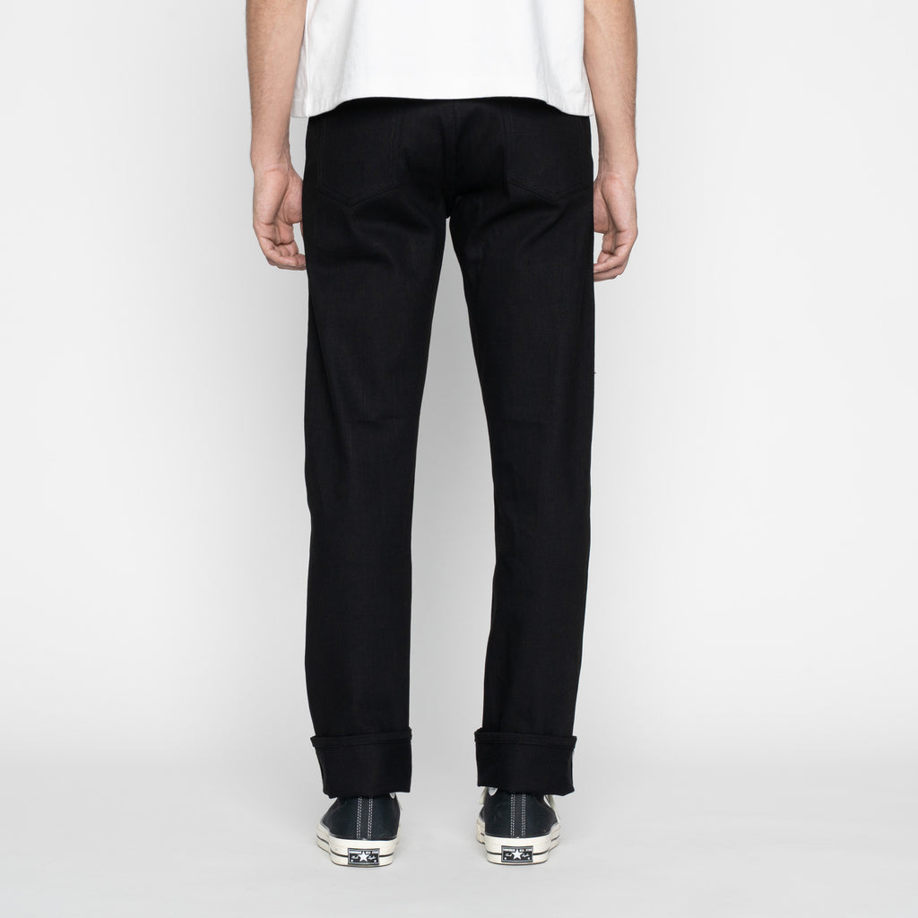UB844 Relaxed Straight Fit - 11oz Black Stretch Selvedge