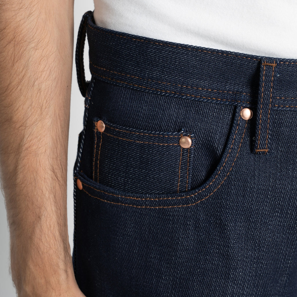 UB821 Relaxed Straight Fit - 21oz Indigo Selvedge