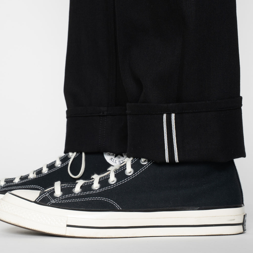 UB844 Relaxed Straight Fit - 11oz Black Stretch Selvedge