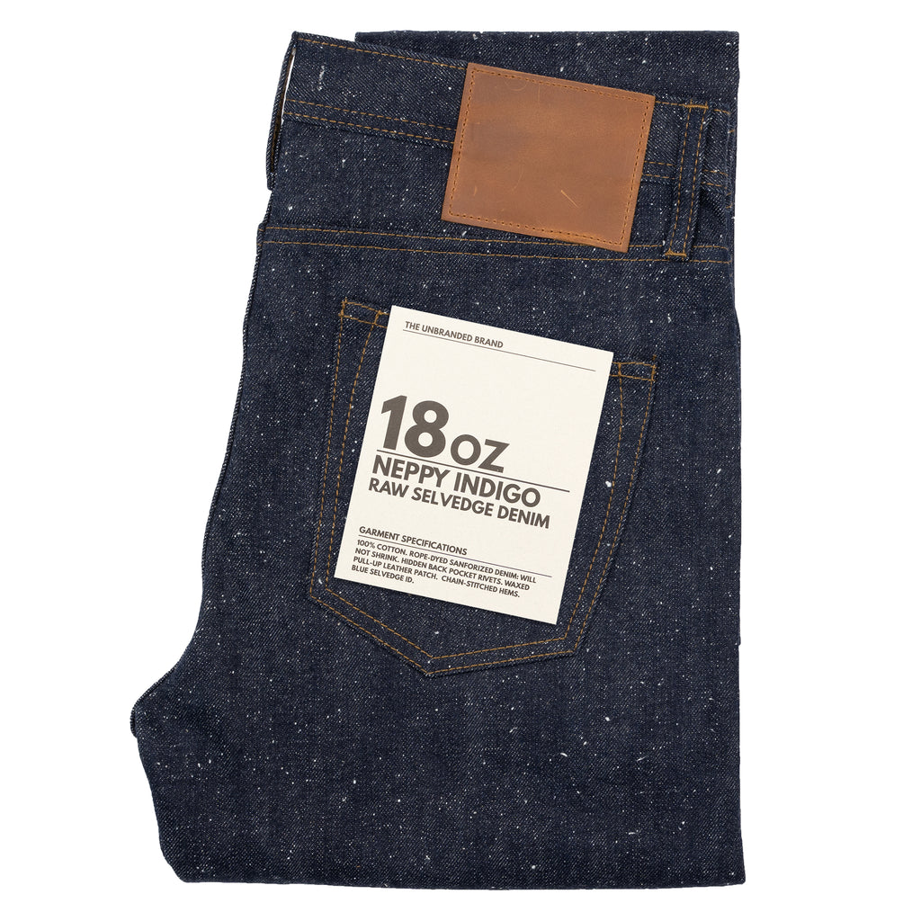 UB143 Skinny Fit - 18oz Neppy Selvedge | The Unbranded Brand