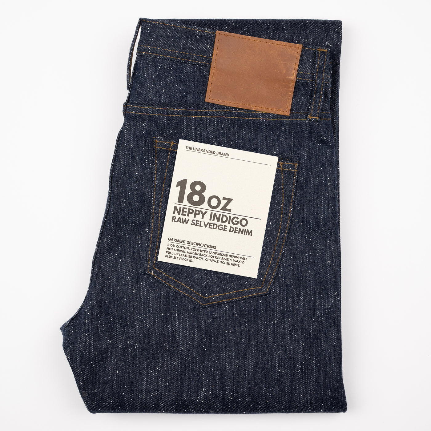 18oz Neppy Indigo Selvedge