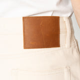 UB497 Tight Fit - Ecru With Seed Selvedge | The Unbranded Brand