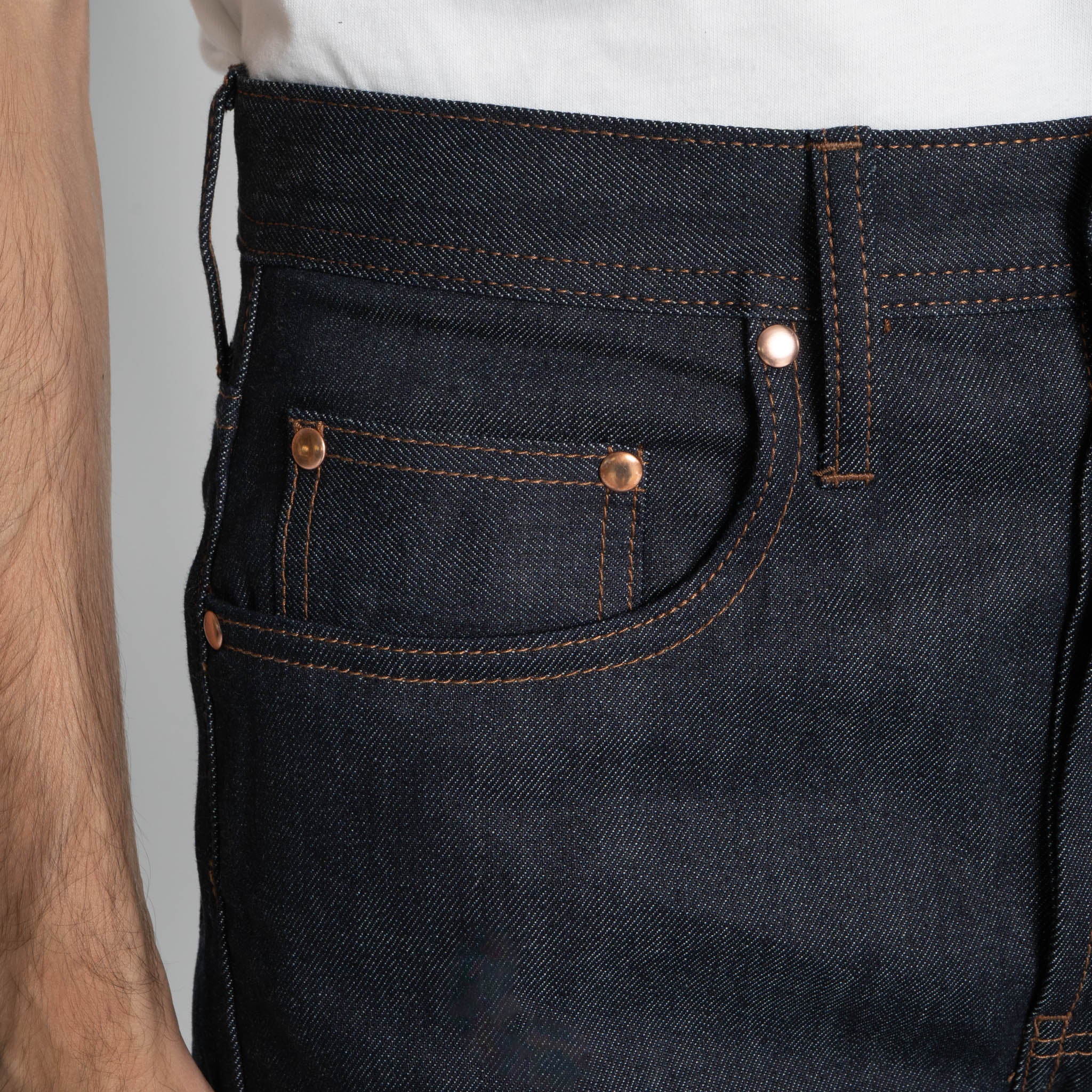 UB722 Wide Fit - 11oz Indigo Stretch Selvedge Denim