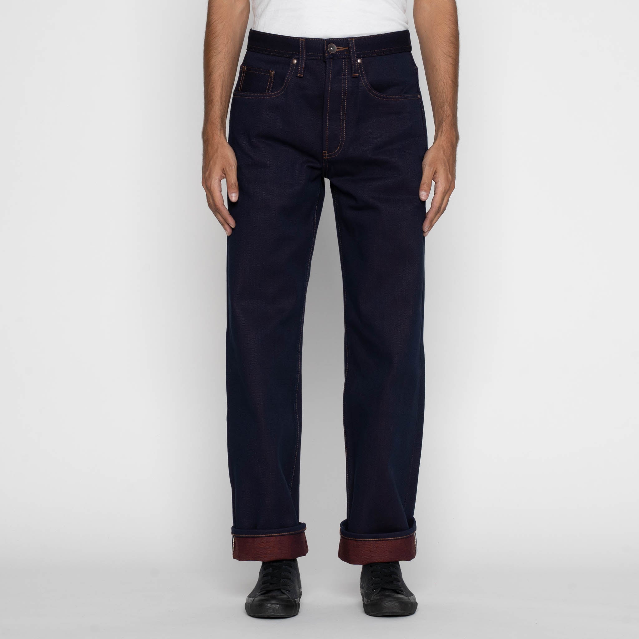 UB791 Wide  Fit - 21oz. Heavy Red Weft Selvedge