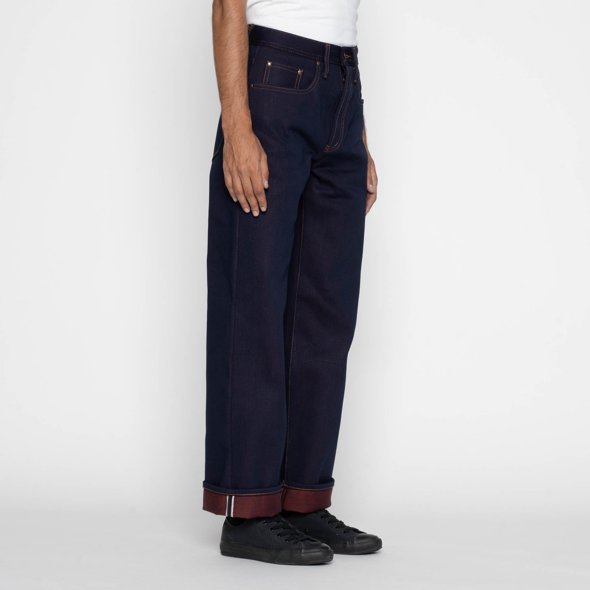 UB791 Wide  Fit - 21oz. Heavy Red Weft Selvedge