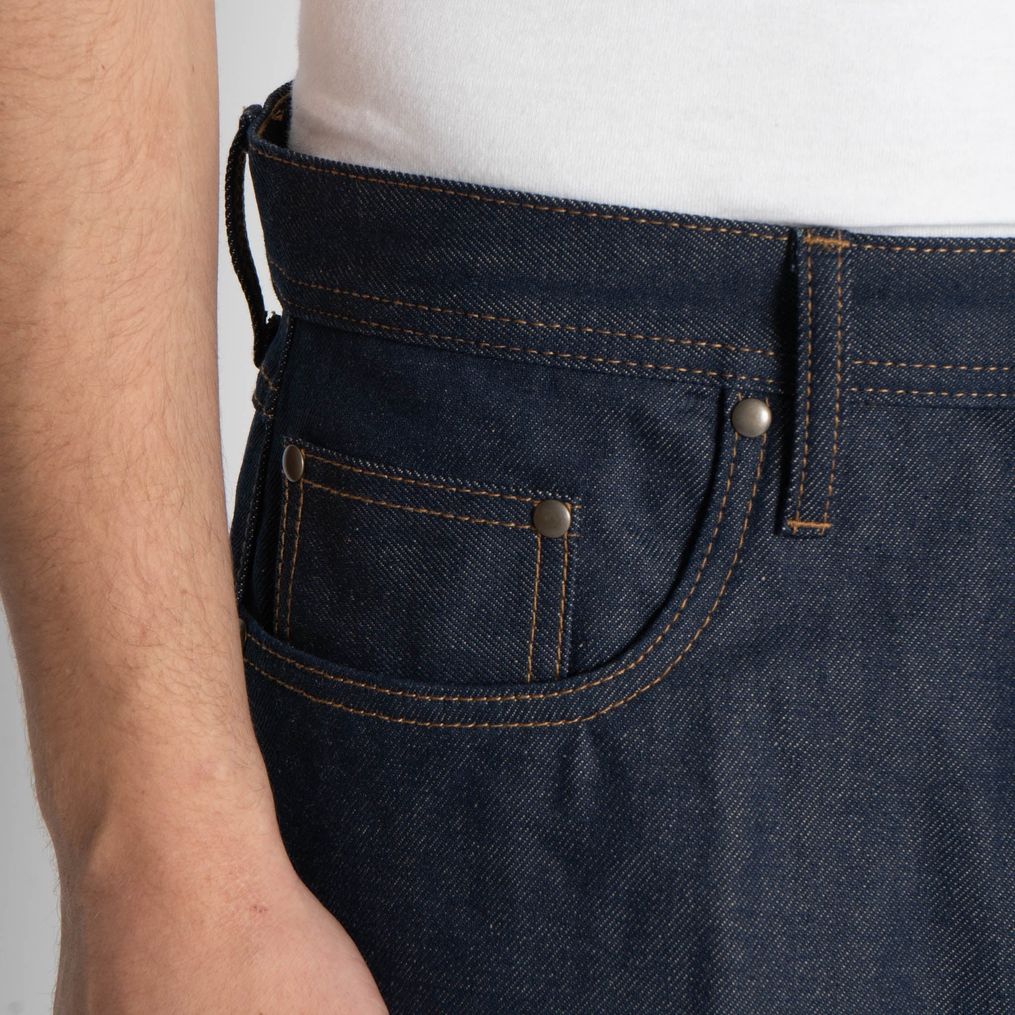 UB854 Relaxed Straight Fit - 13.5oz Vintage Blue Selvedge