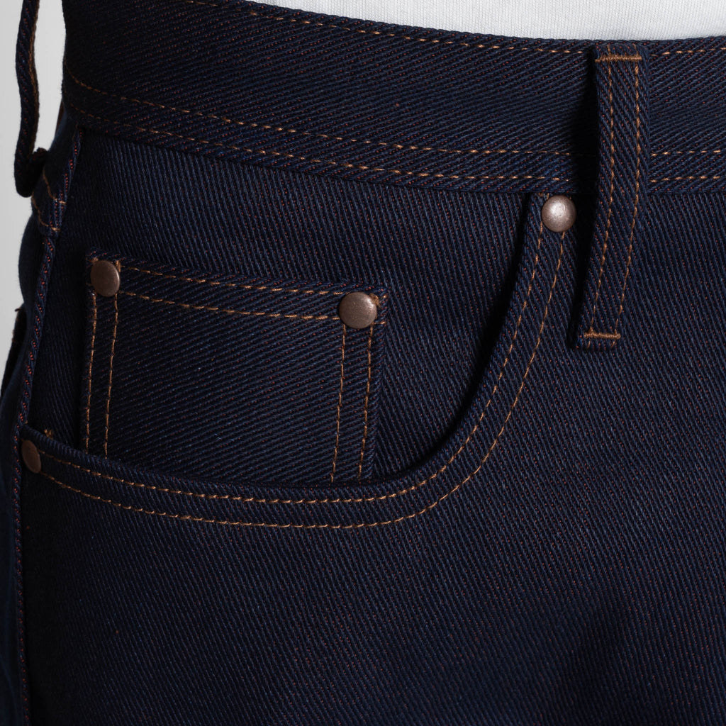 UB891 Relaxed Straight  Fit - 21oz. Heavy Red Weft Selvedge