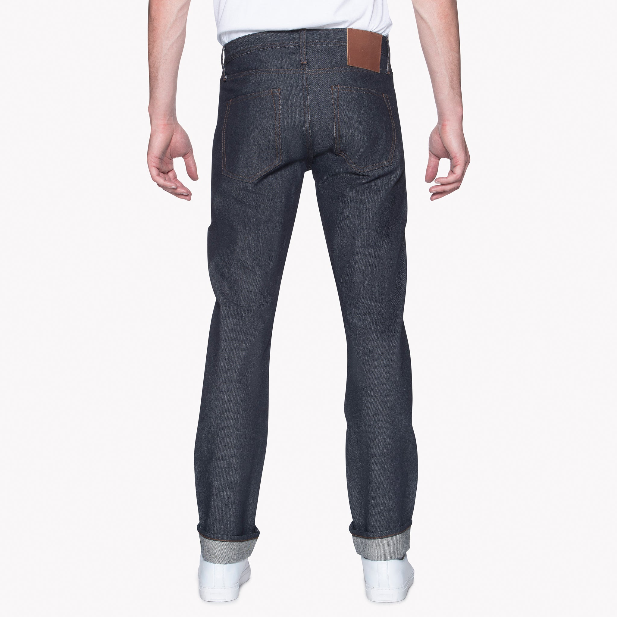 UB101 Skinny Fit 14.5oz Indigo Selvedge Denim | The Unbranded Brand