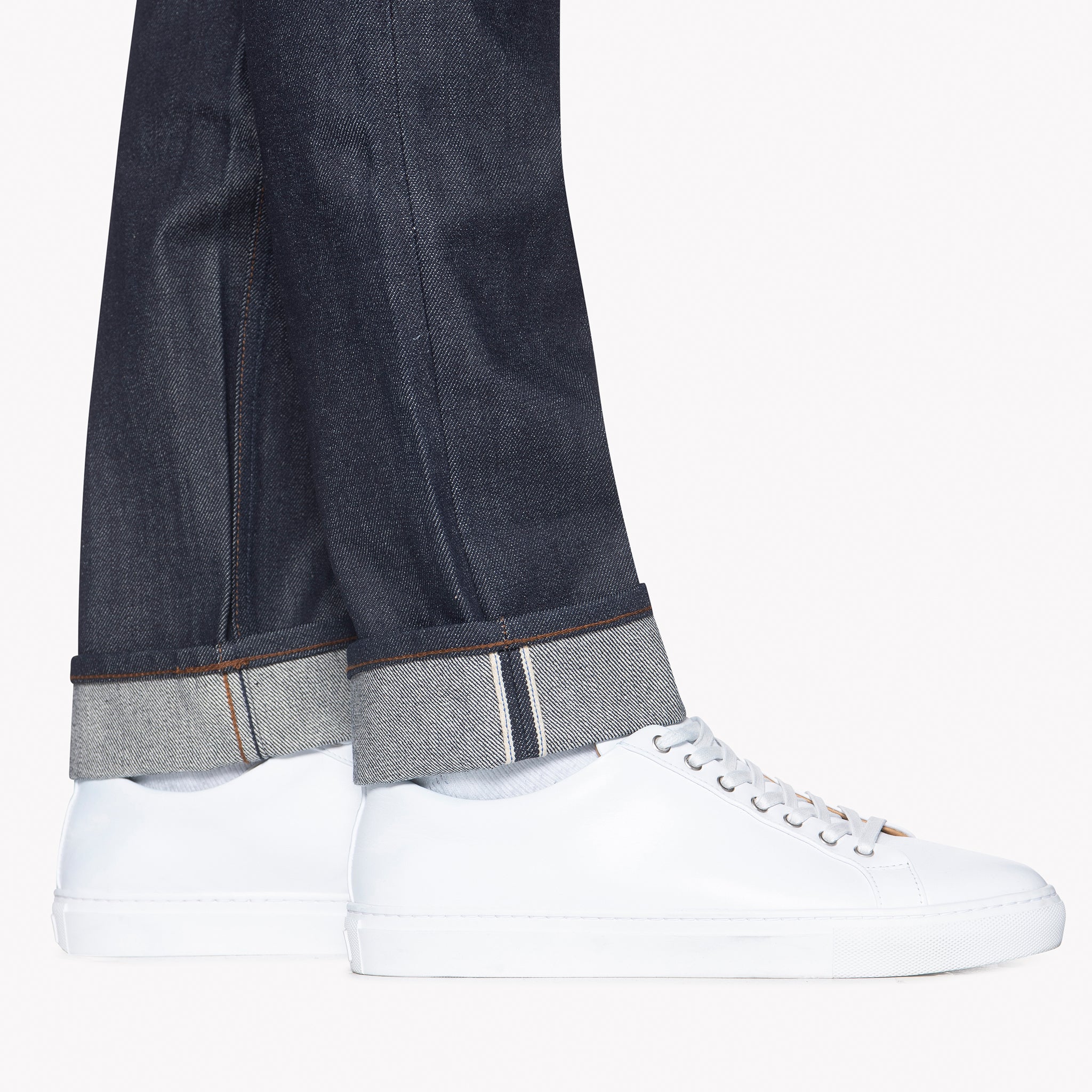 UB101 Skinny Fit 14.5oz Indigo Selvedge Denim | The Unbranded Brand