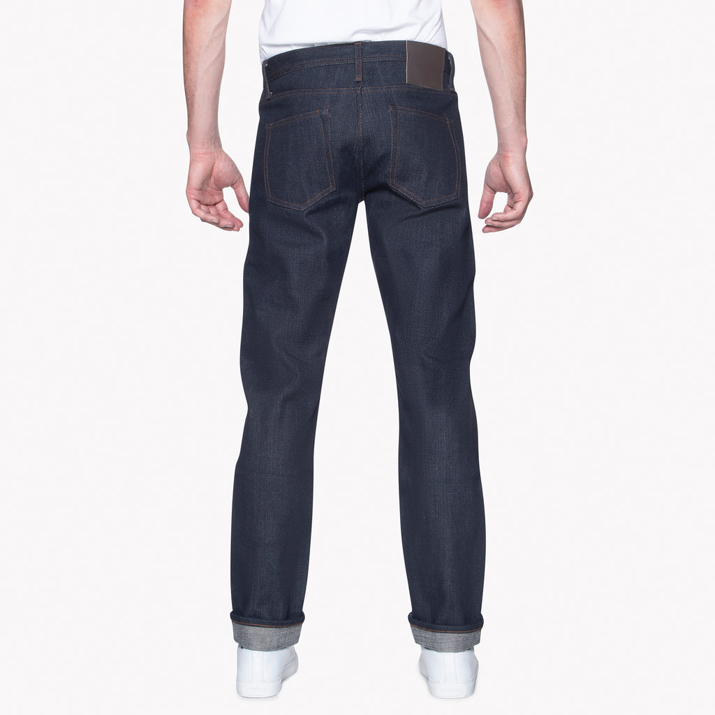 UB121 Skinny Fit 21oz Heavyweight Indigo Selvedge Denim | The Unbranded Brand