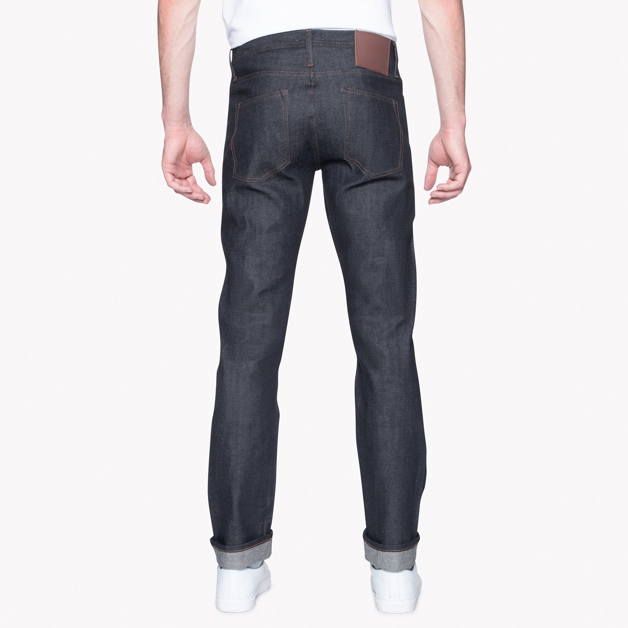 UB122 Skinny Fit 11oz Indigo Stretch Selvedge Denim | The Unbranded Brand