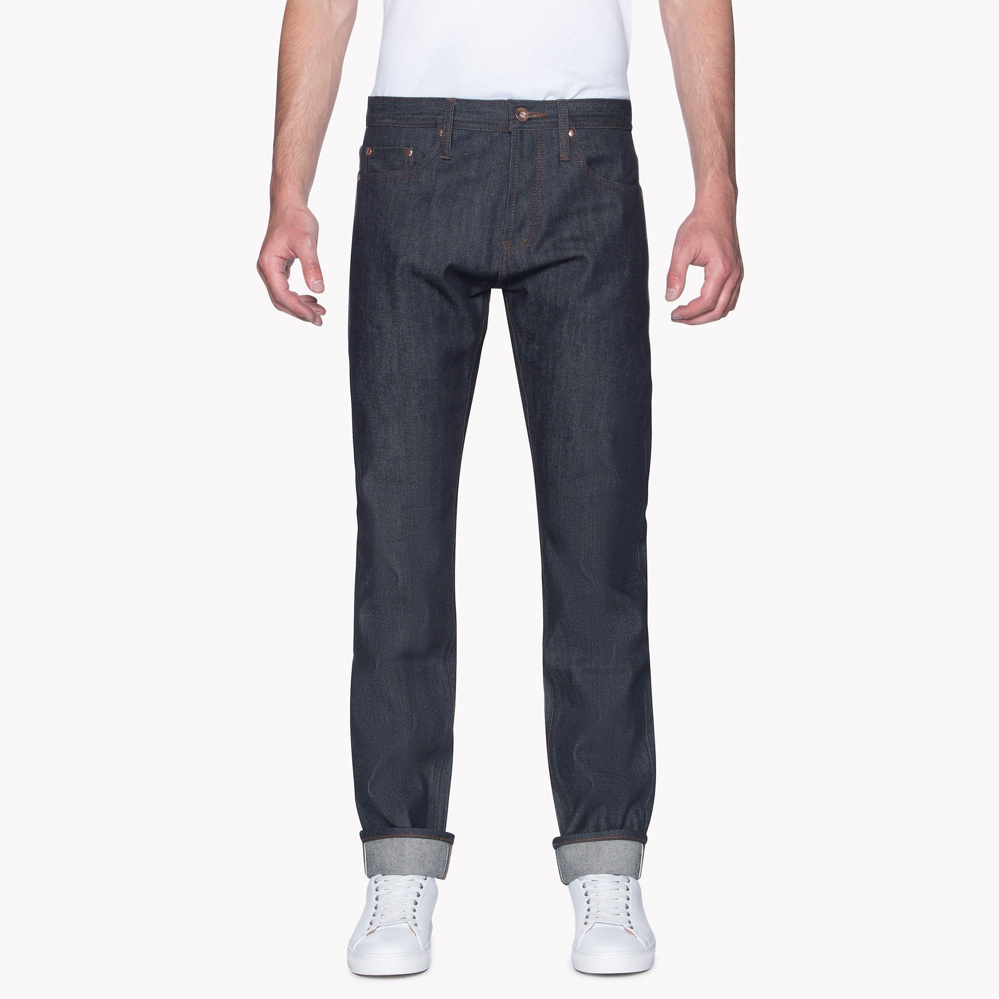 UB201 Tapered Fit 14.5oz Indigo Selvedge Denim | The Unbranded Brand