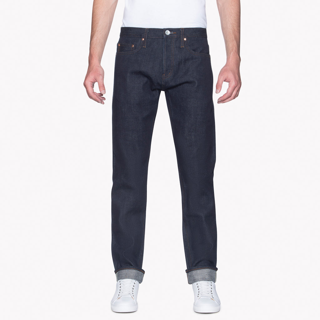 UB221 Tapered Fit 21oz Heavyweight Indigo Selvedge Denim | The Unbranded Brand