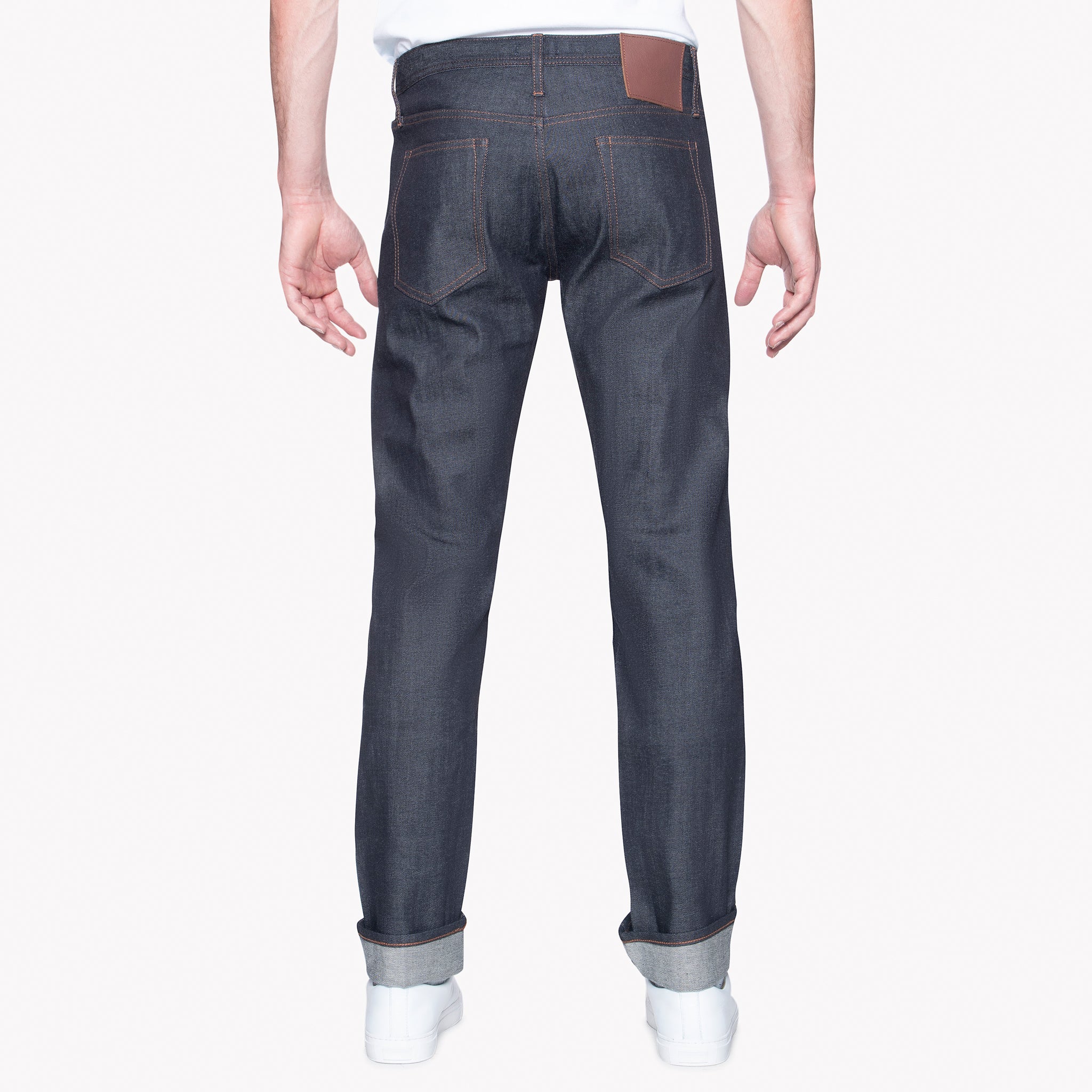 UB222 Tapered Fit 11oz Indigo Stretch Selvedge Denim | The Unbranded Brand