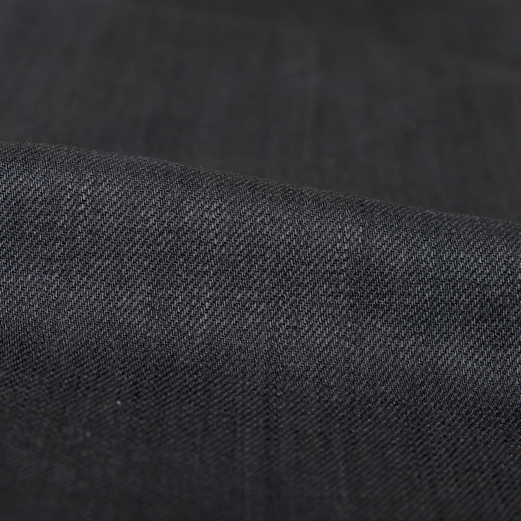 UB244 Tapered Fit 11oz Solid Black Stretch Selvedge Denim | The Unbranded Brand