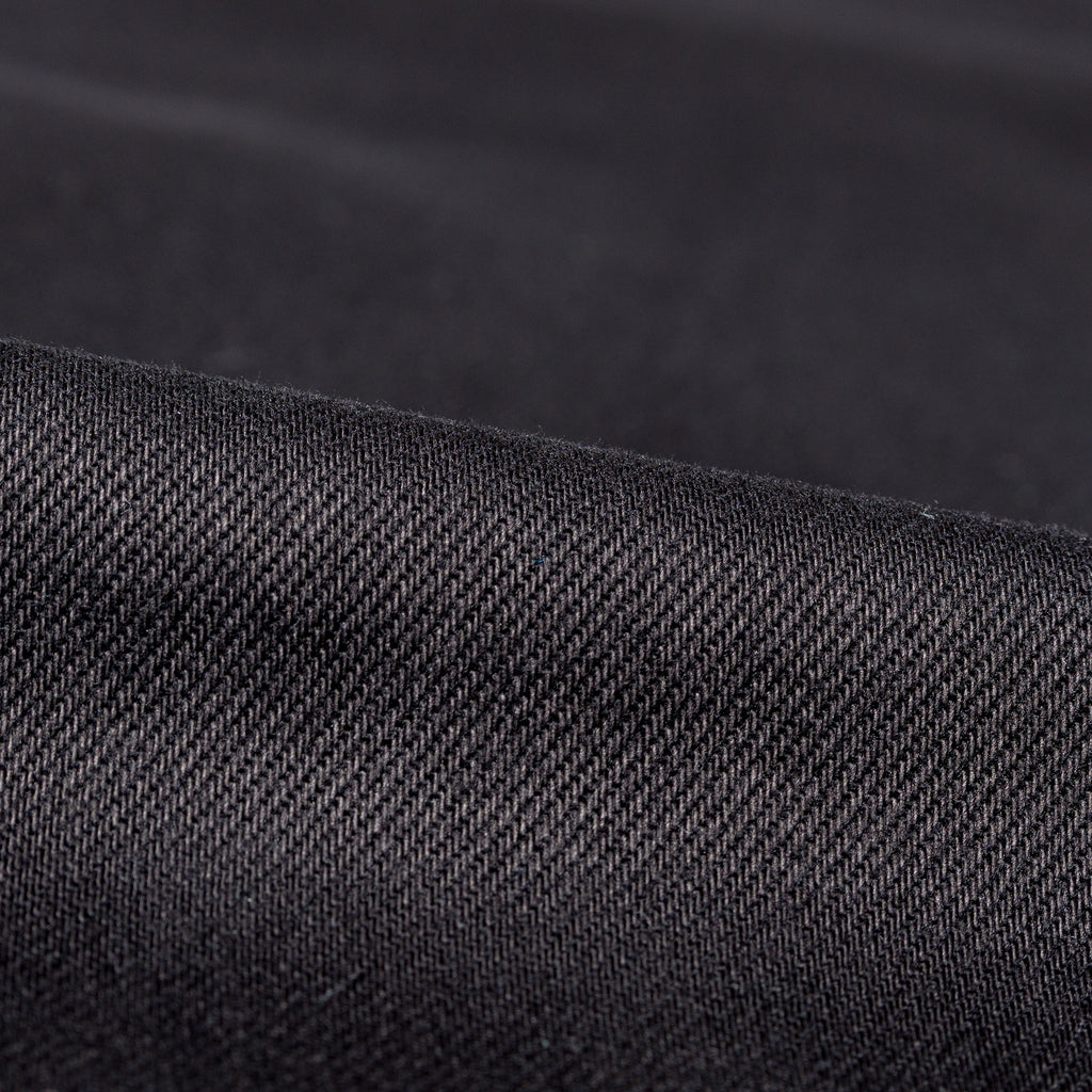 UB255 Tapered Fit 12.5oz Black Selvedge Chino | The Unbranded Brand