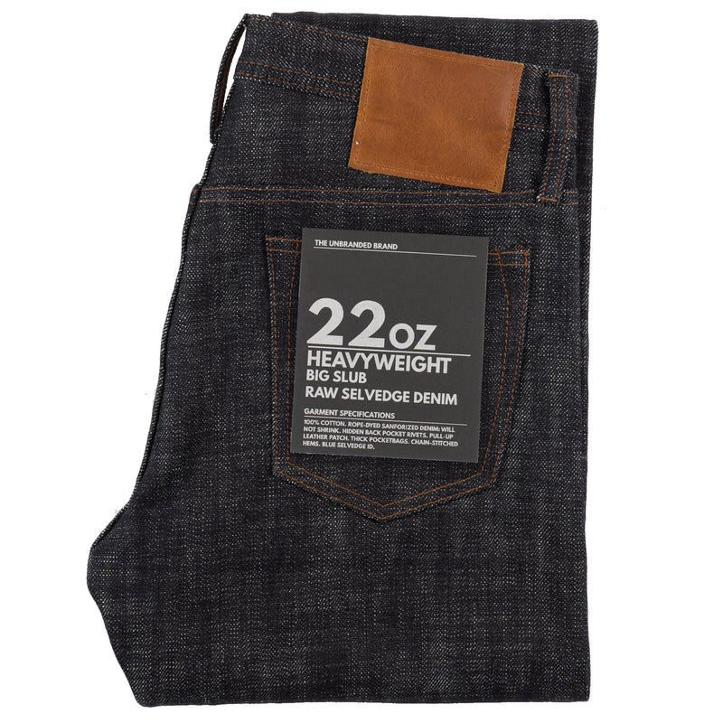 Products UB270 Tapered - 22oz Heavyweight Big Slub Selvedge Denim