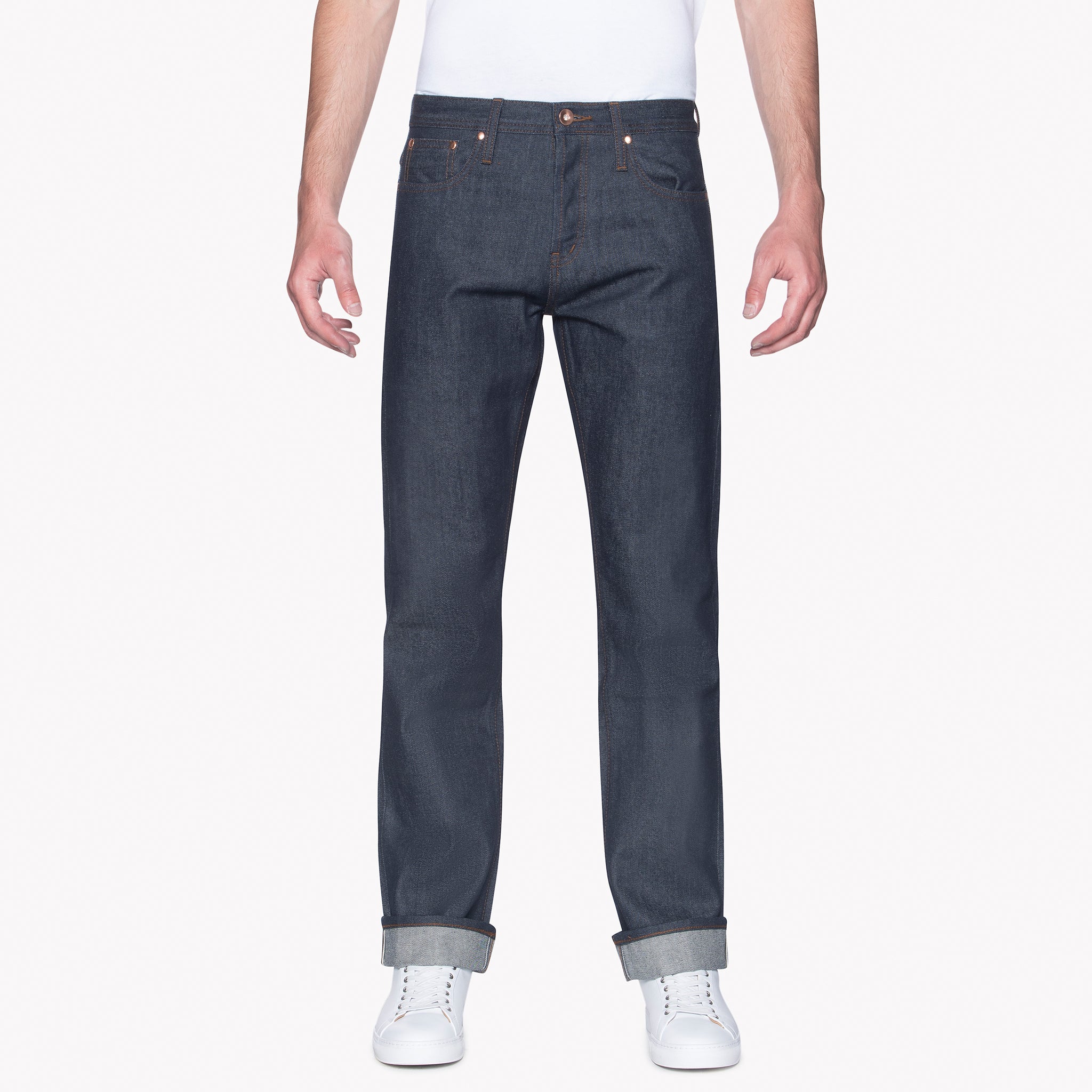 UB301 Straight Fit 14.5oz Indigo Selvedge Denim | The Unbranded Brand