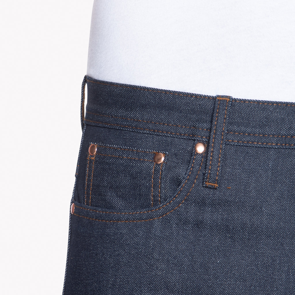 UB301 Straight Fit 14.5oz Indigo Selvedge Denim | The Unbranded Brand