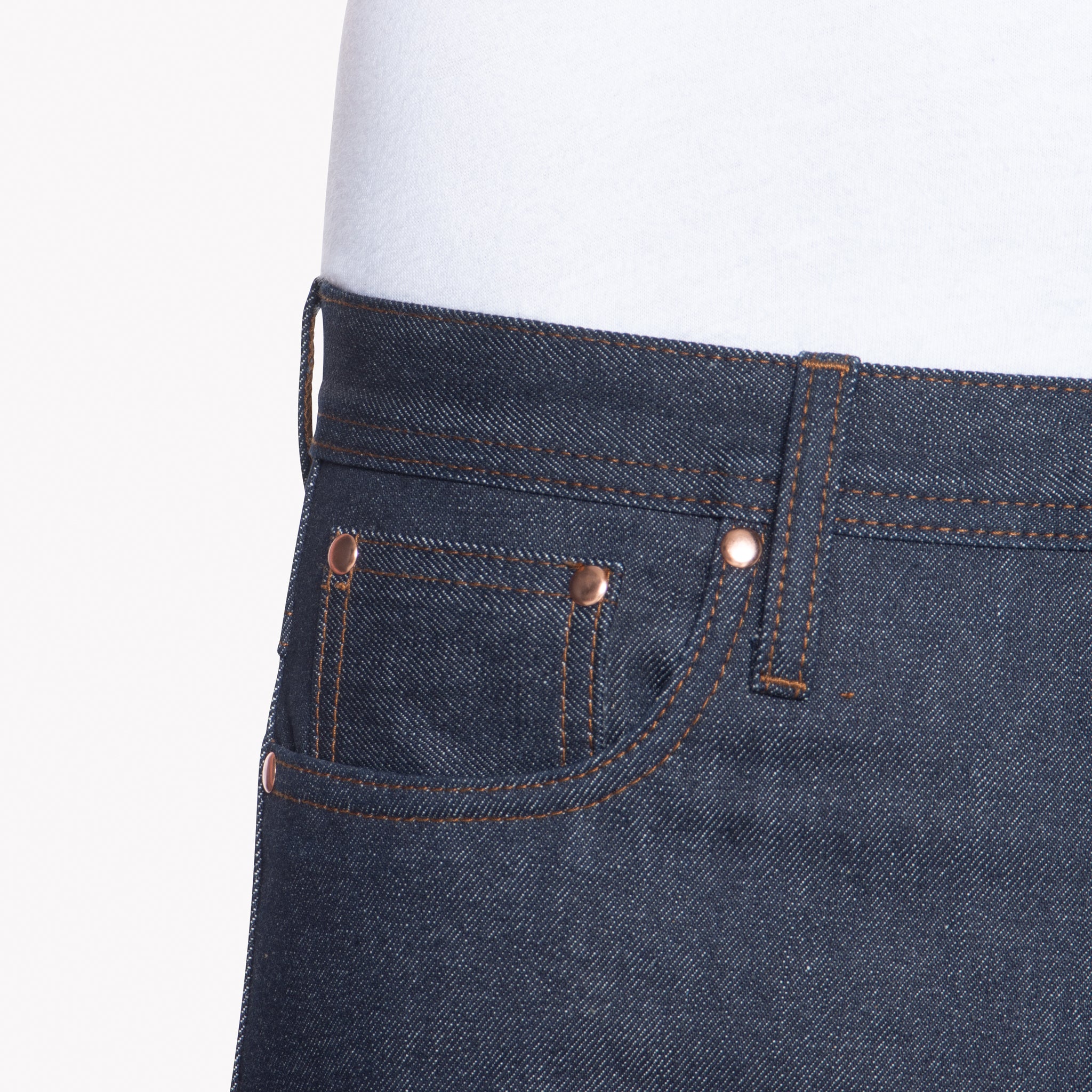 UB301 Straight Fit 14.5oz Indigo Selvedge Denim | The Unbranded Brand