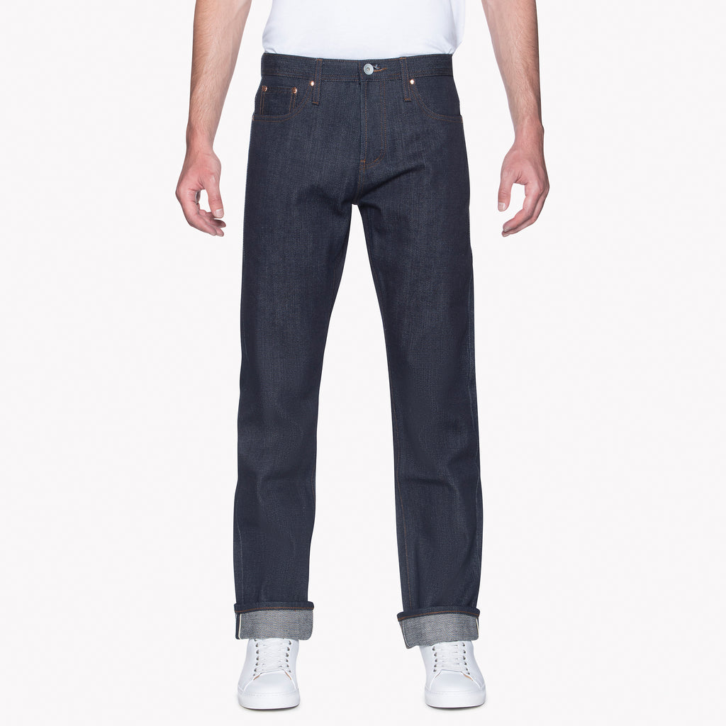 UB321 Straight Fit 21oz Heavyweight Indigo Selvedge Denim | The Unbranded Brand