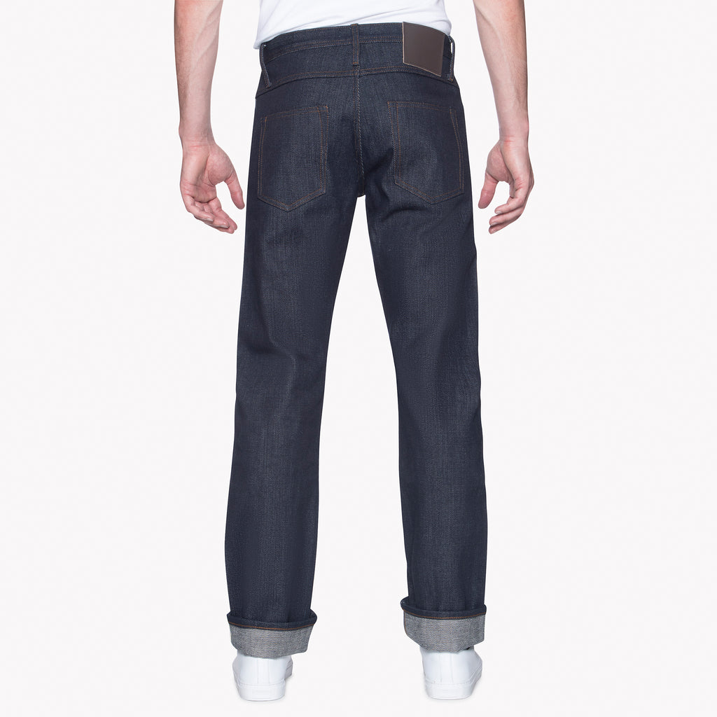 UB321 Straight Fit 21oz Heavyweight Indigo Selvedge Denim | The Unbranded Brand