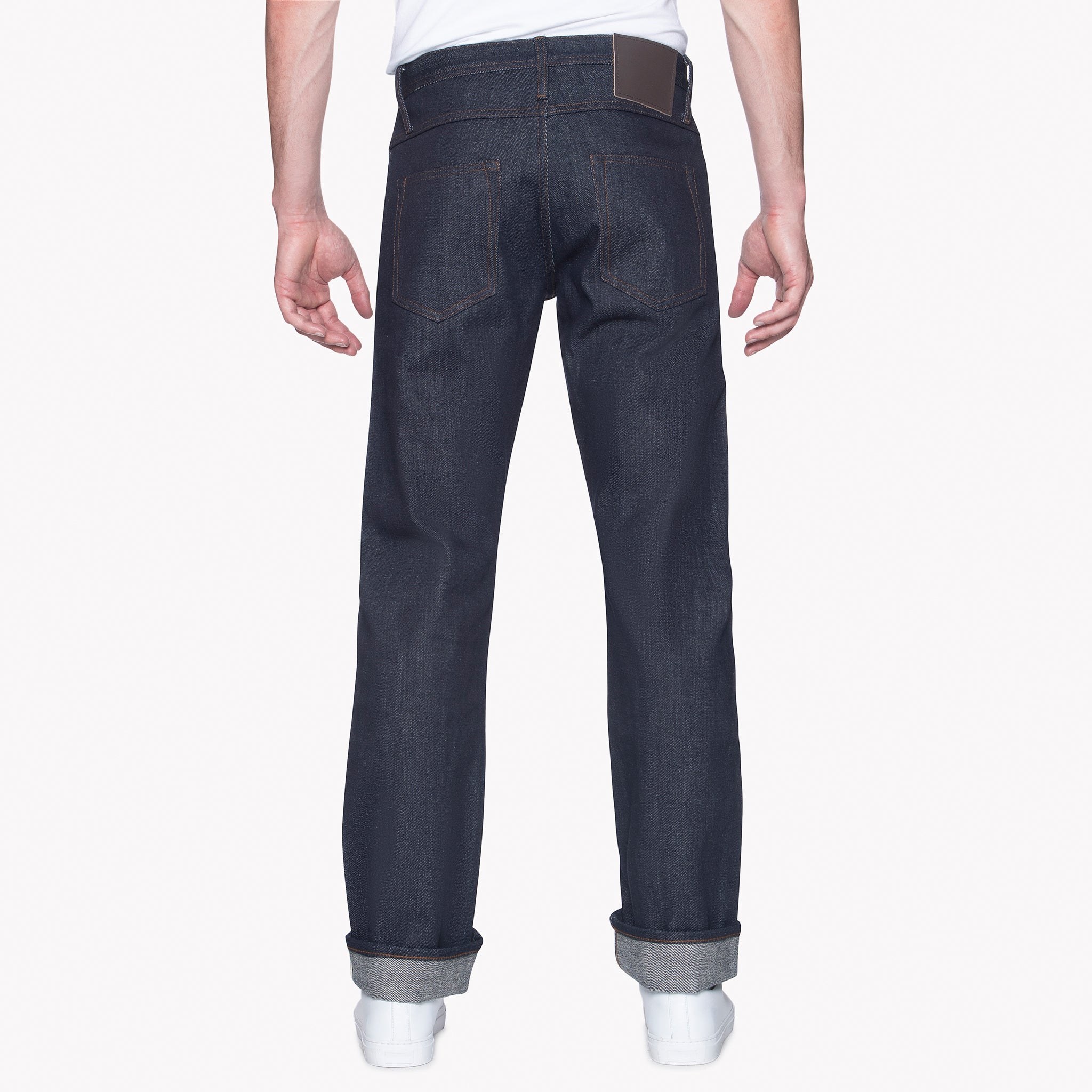 UB321 Straight Fit 21oz Heavyweight Indigo Selvedge Denim | The Unbranded Brand