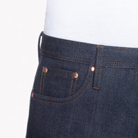 UB321 Straight Fit 21oz Heavyweight Indigo Selvedge Denim | The Unbranded Brand