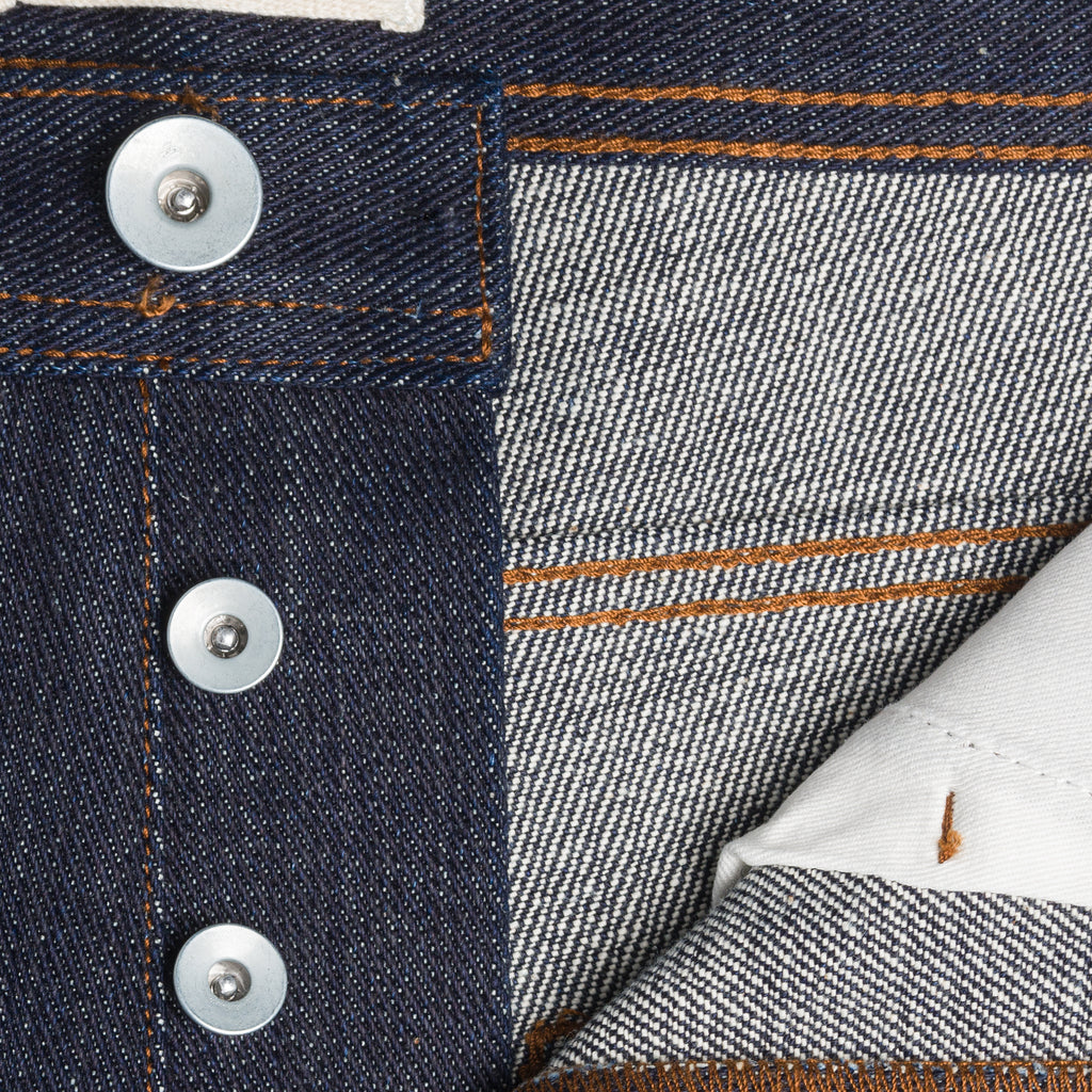 UB321 Straight Fit 21oz Heavyweight Indigo Selvedge Denim | The Unbranded Brand