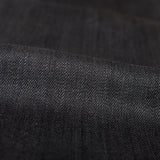 UB344 Straight Fit 11oz Solid Black Stretch Selvedge Denim | The Unbranded Brand