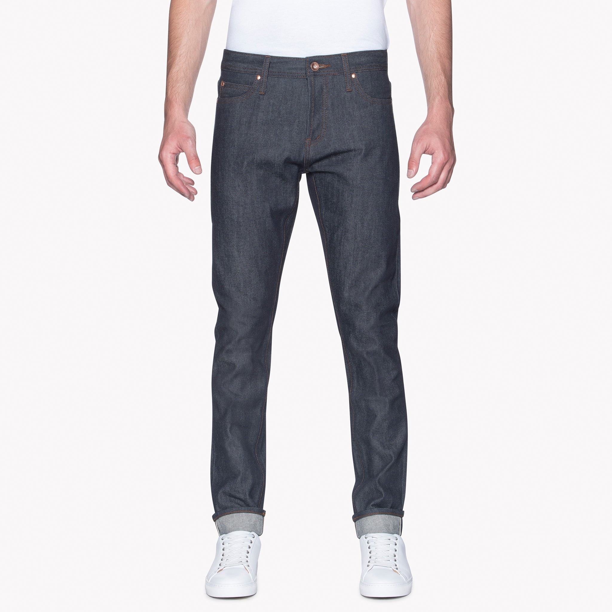 UB401 Tight Fit 14.5oz Indigo Selvedge Denim | The Unbranded Brand