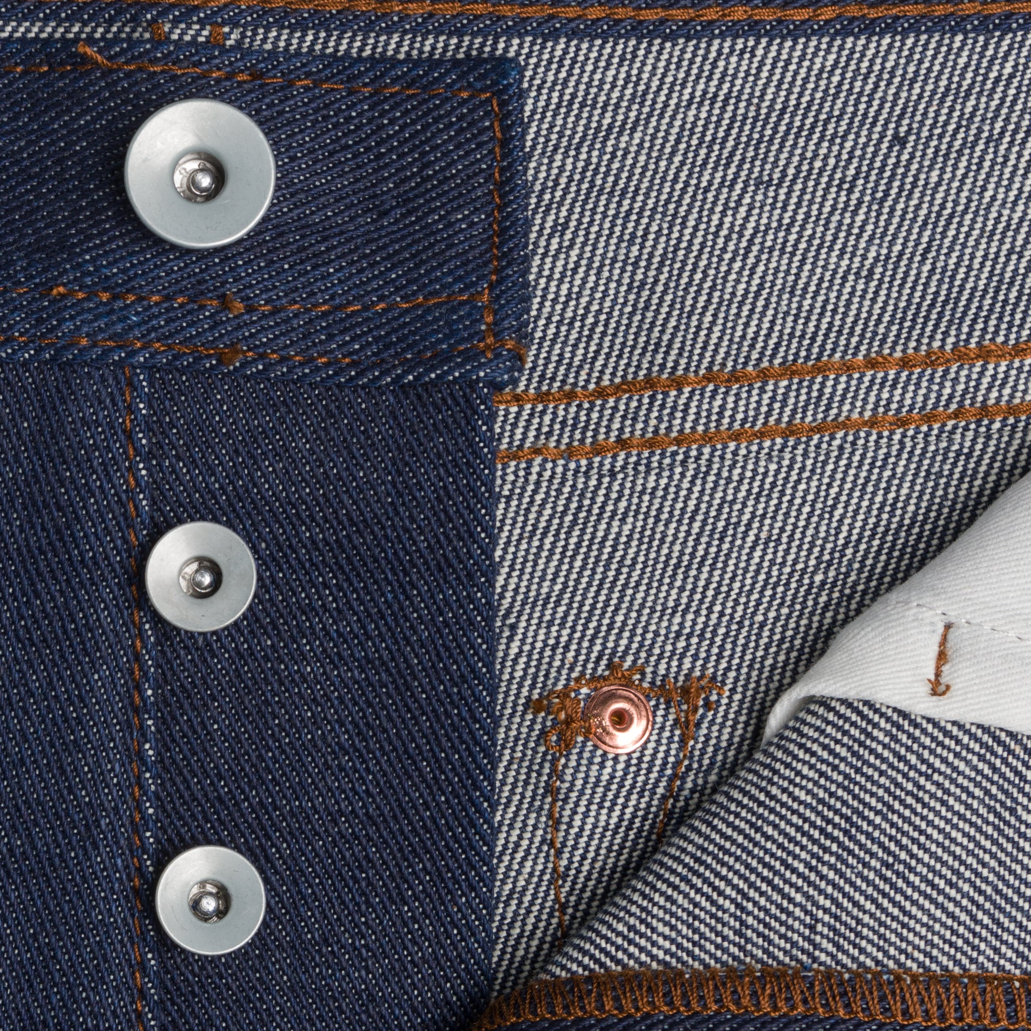 UB421 Tight Fit 21oz Indigo Selvedge Denim | The Unbranded Brand