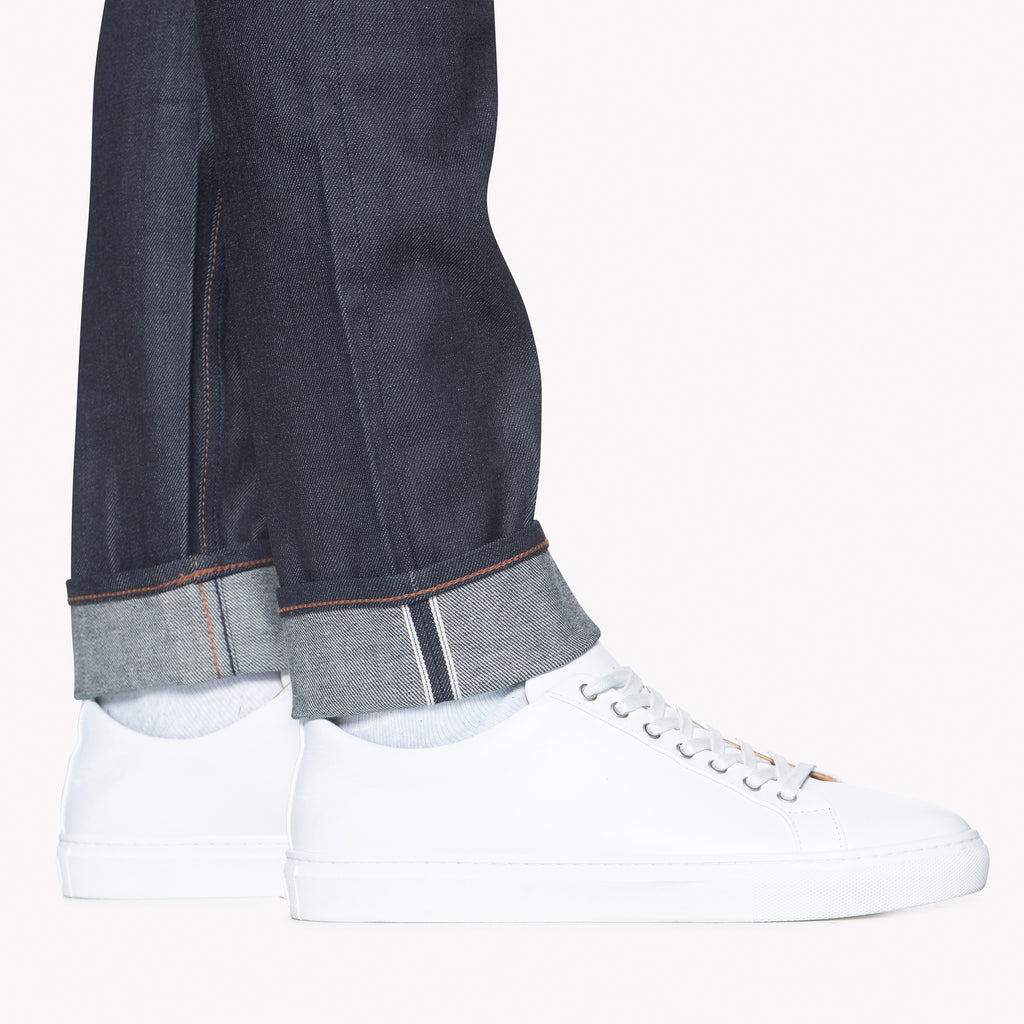 UB422 Tight Fit 11oz Indigo Stretch Selvedge Denim | The Unbranded Brand