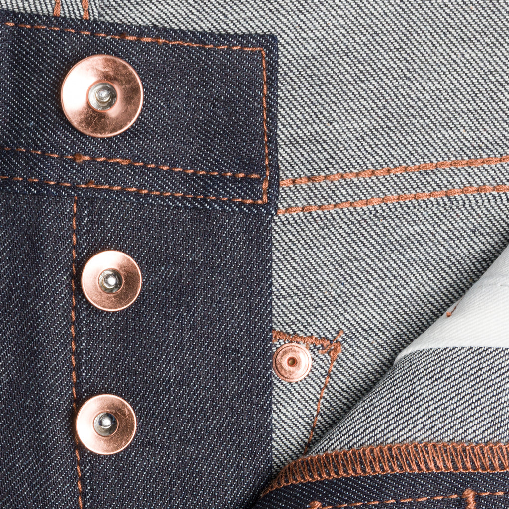 UB422 Tight Fit 11oz Indigo Stretch Selvedge Denim | The Unbranded Brand