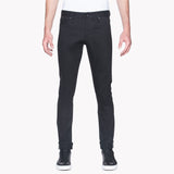 UB444 Tight Fit 11oz Solid Black Stretch Selvedge Denim | The Unbranded Brand