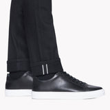 UB444 Tight Fit 11oz Solid Black Stretch Selvedge Denim | The Unbranded Brand