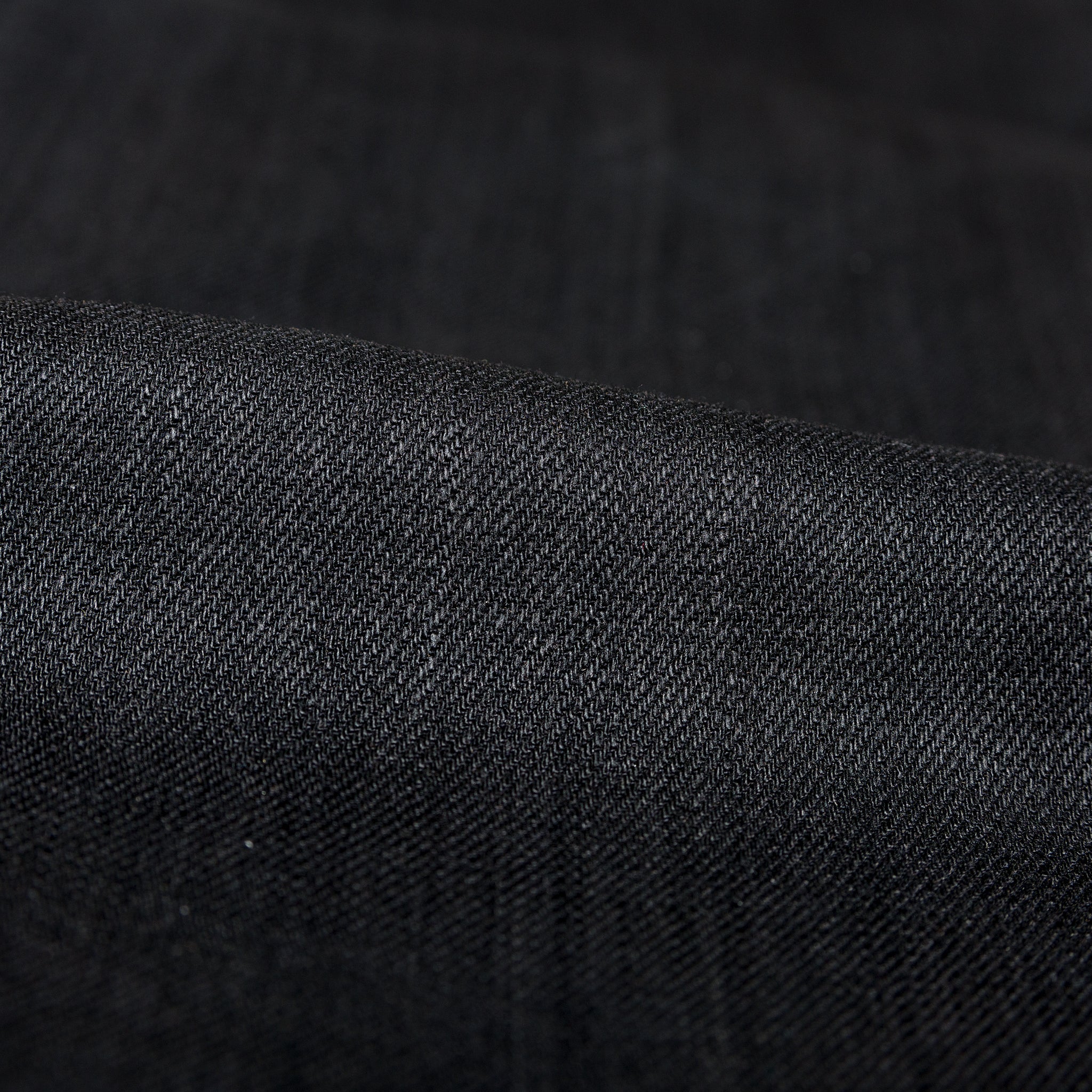 UB444 Tight Fit 11oz Solid Black Stretch Selvedge Denim | The Unbranded Brand