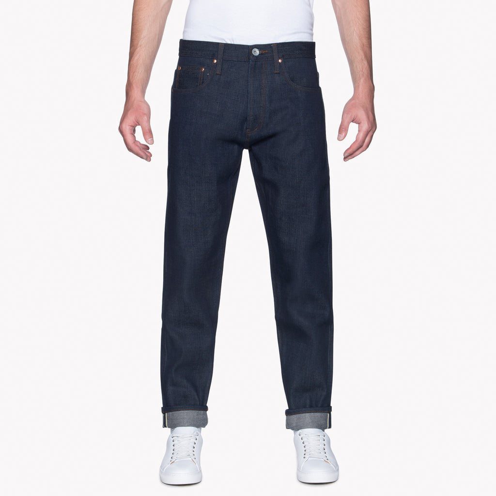 UB621 Relaxed Tapered Fit 21oz Indigo Selvedge Denim | The Unbranded Brand