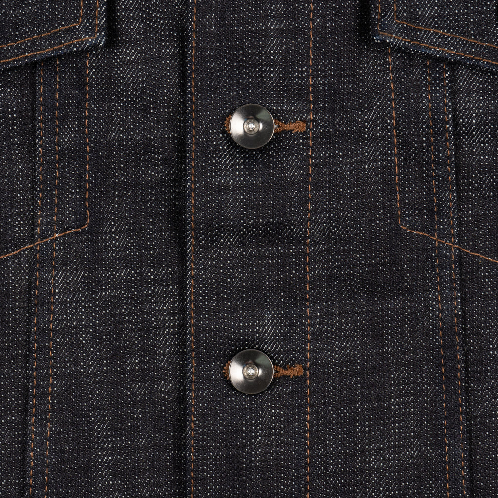 UB970 Denim Jacket - 22oz Heavyweight Big Slub Selvedge Denim